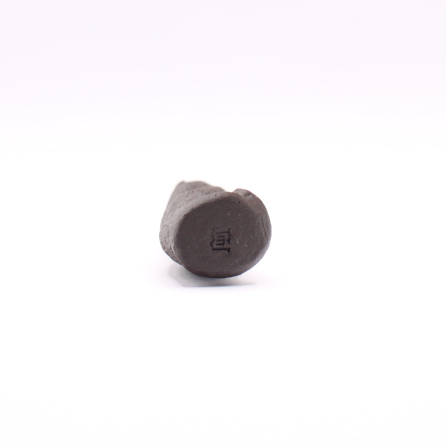 Mini Black Stoneware Cat Figurine