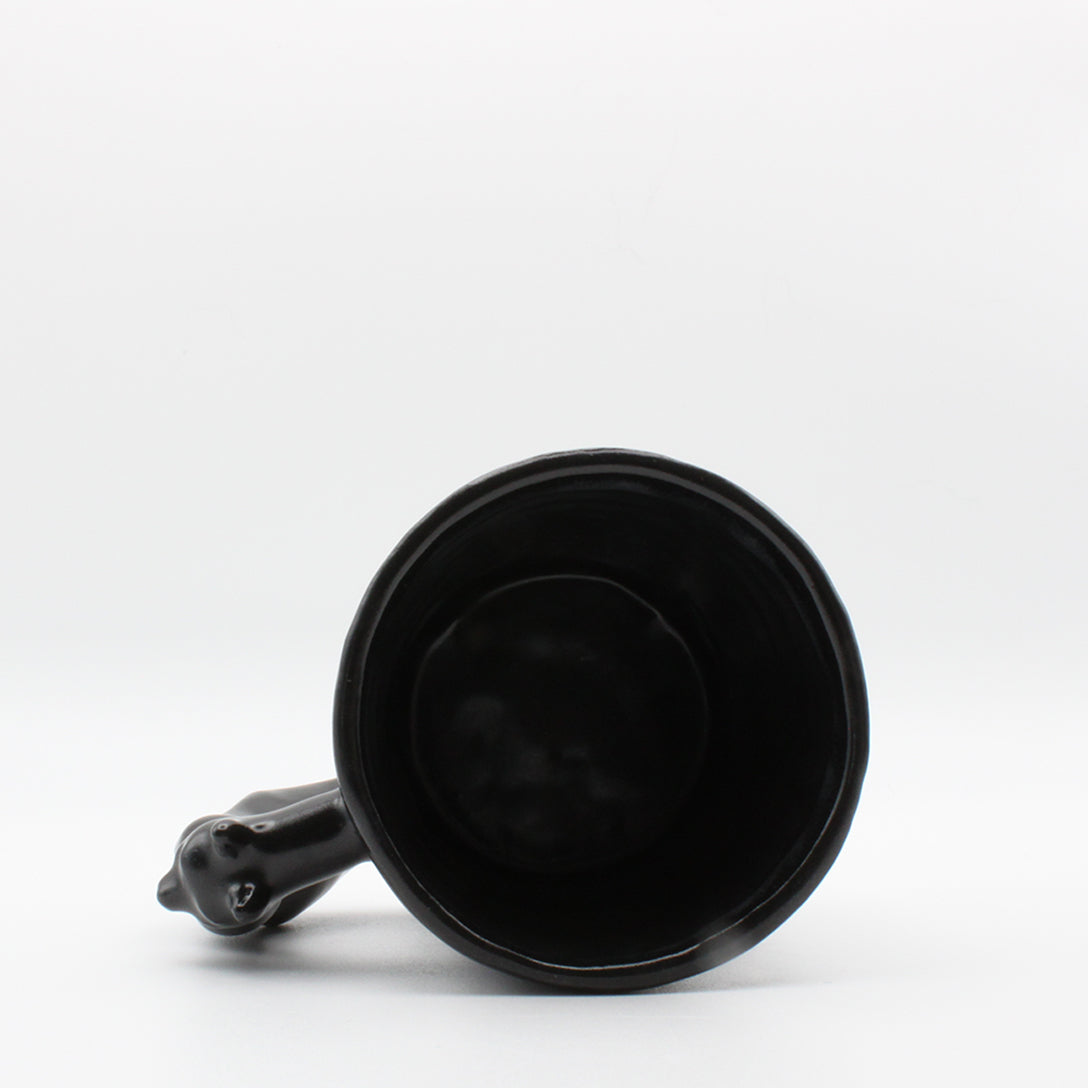 Ceramic Black Cat Espresso Cup