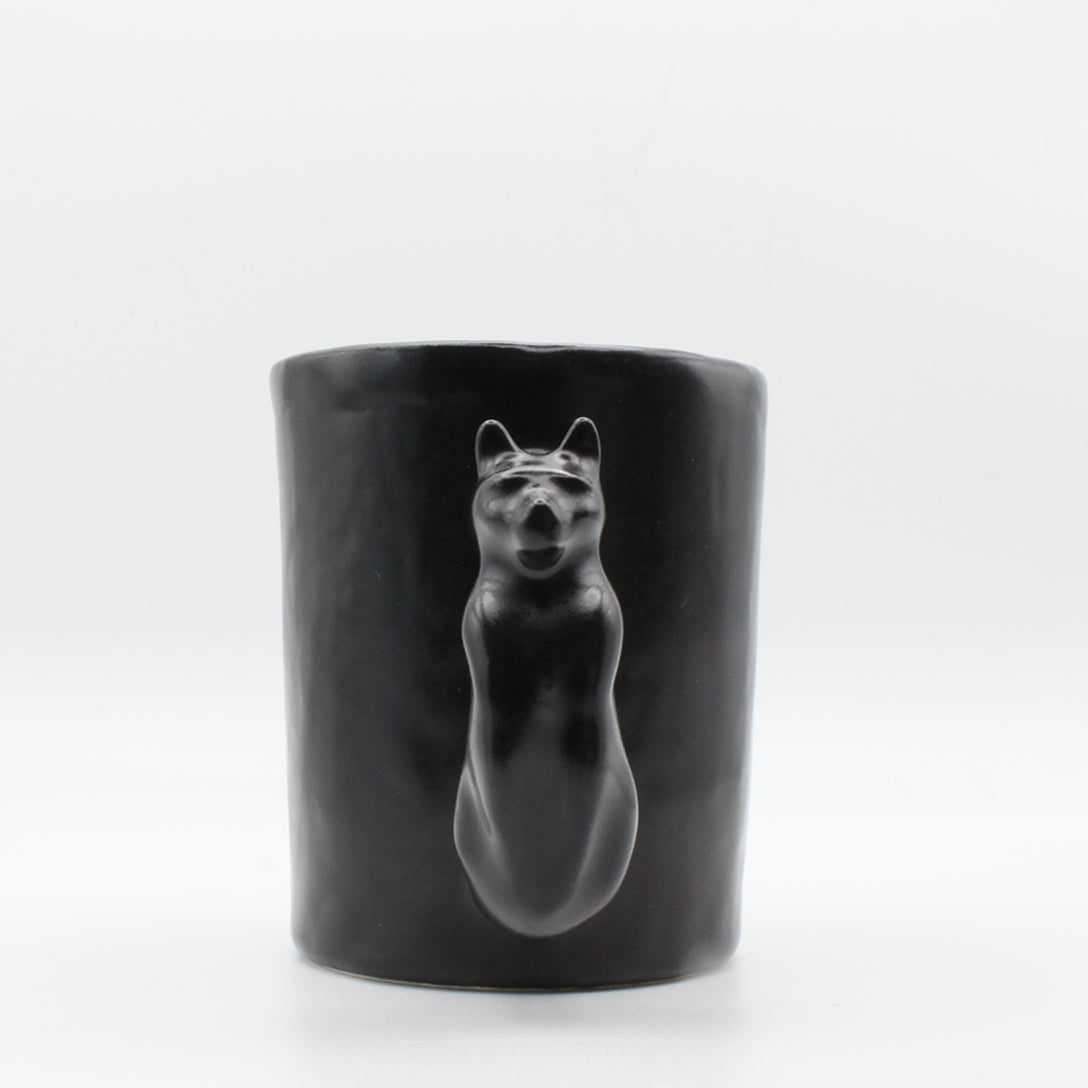 Ceramic Black Cat Espresso Cup