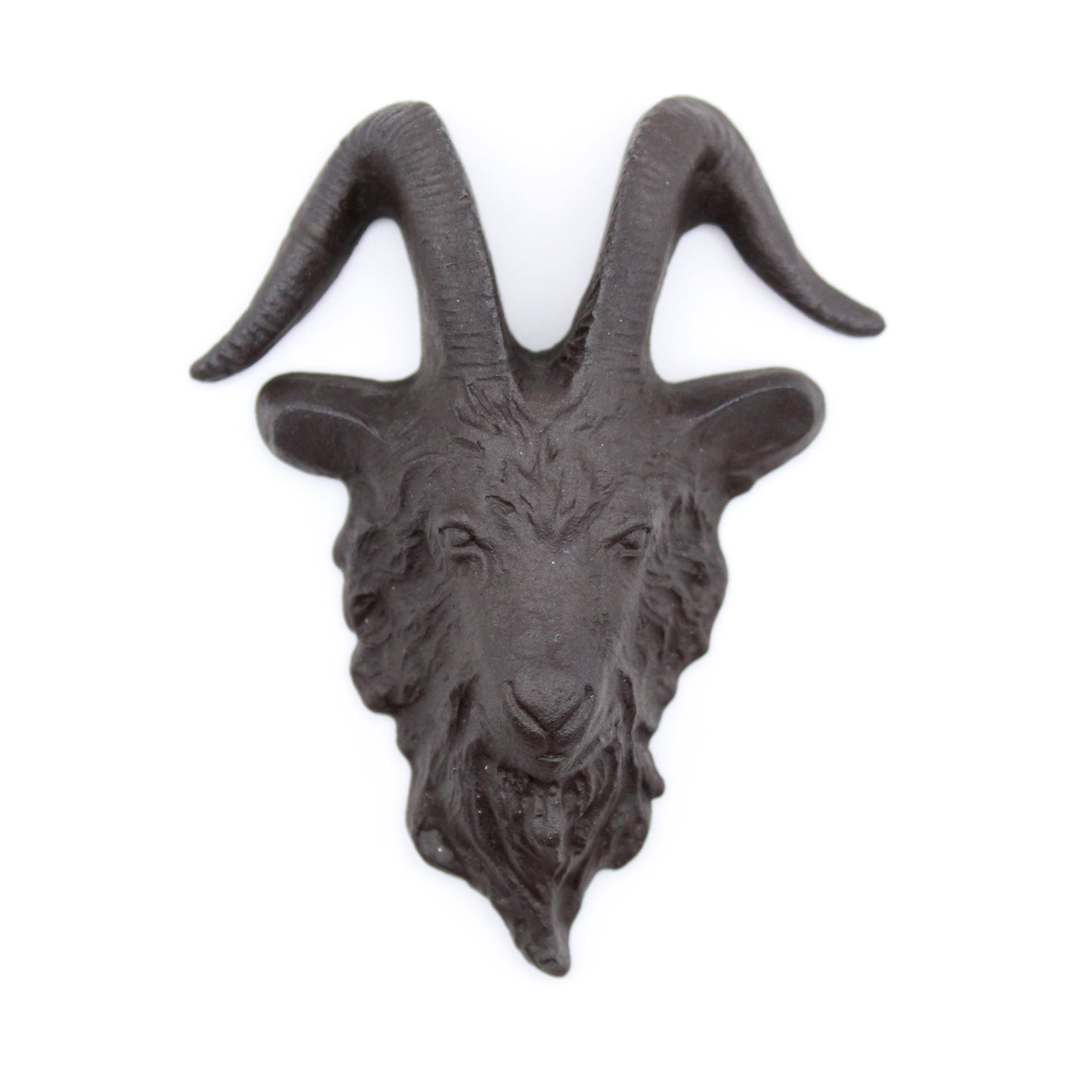 Black Stoneware Goat Wall Decor