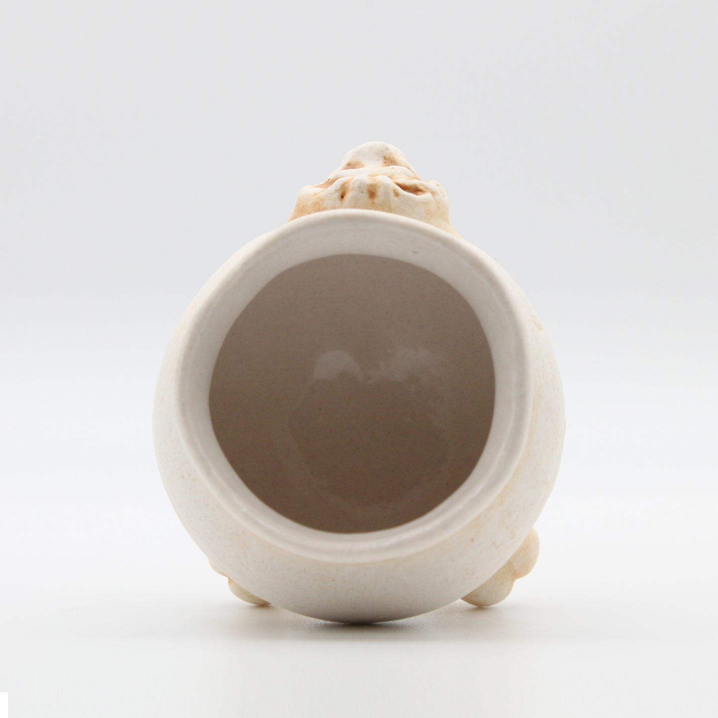 Mini Porcelain Lion Head Cauldron
