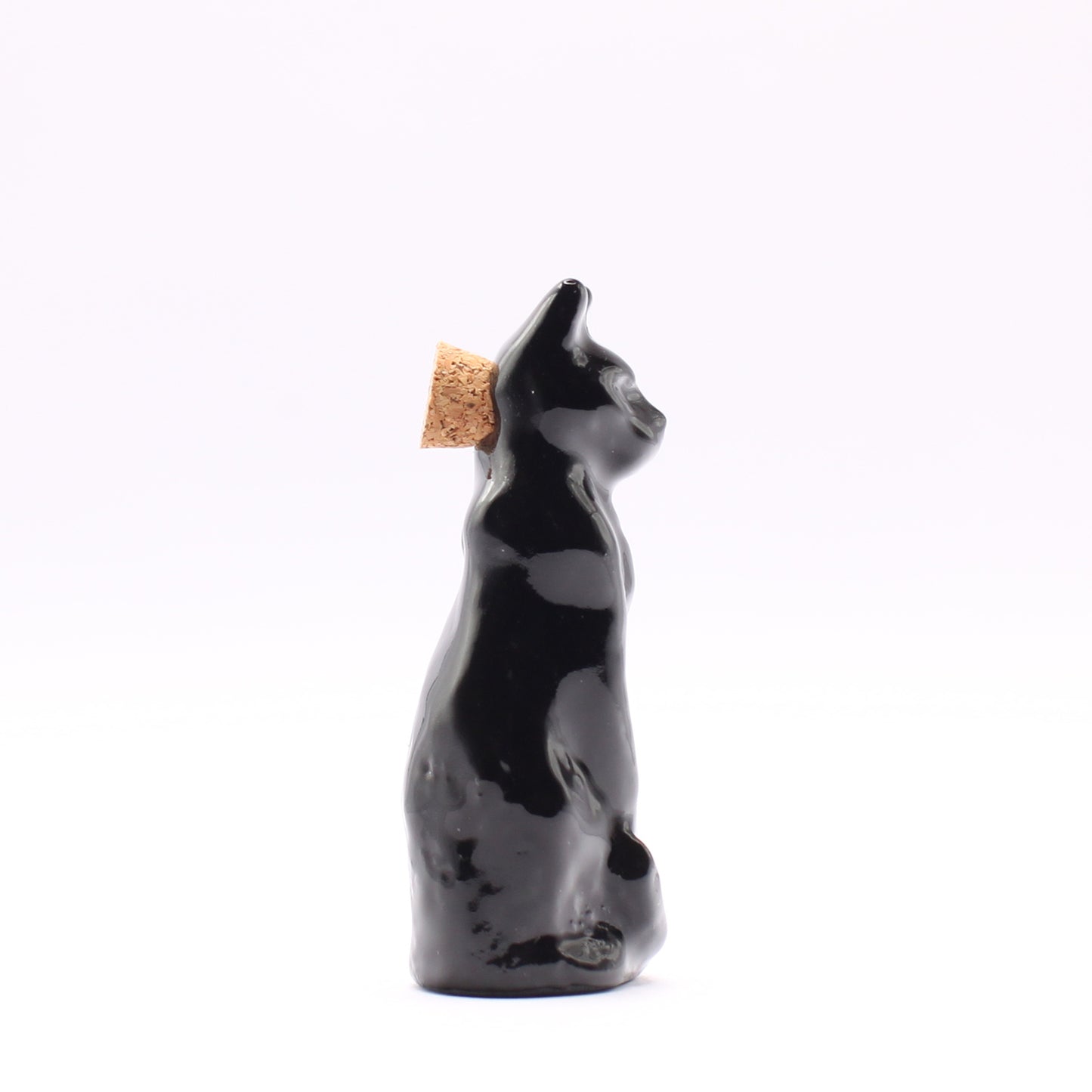 Mini Ceramic Cat Bottle
