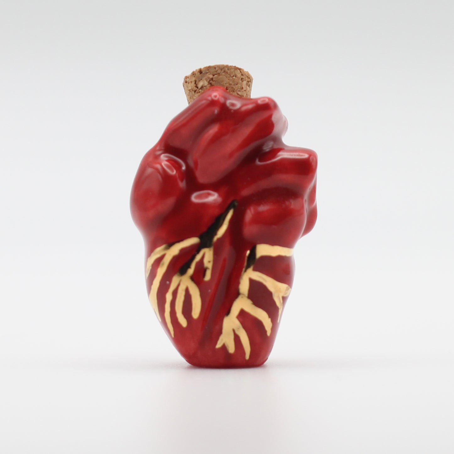 Mini Ceramic Heart Bottle