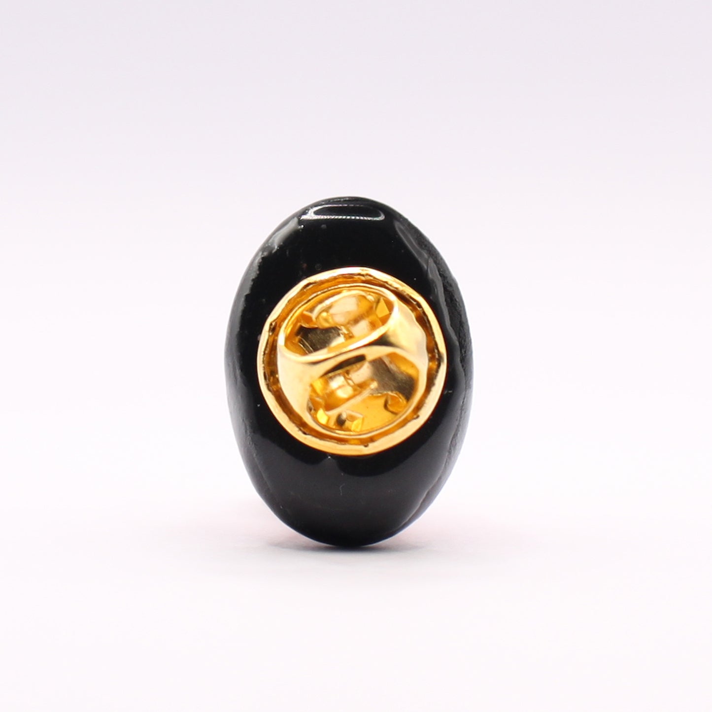 Porcelain Cat Pin