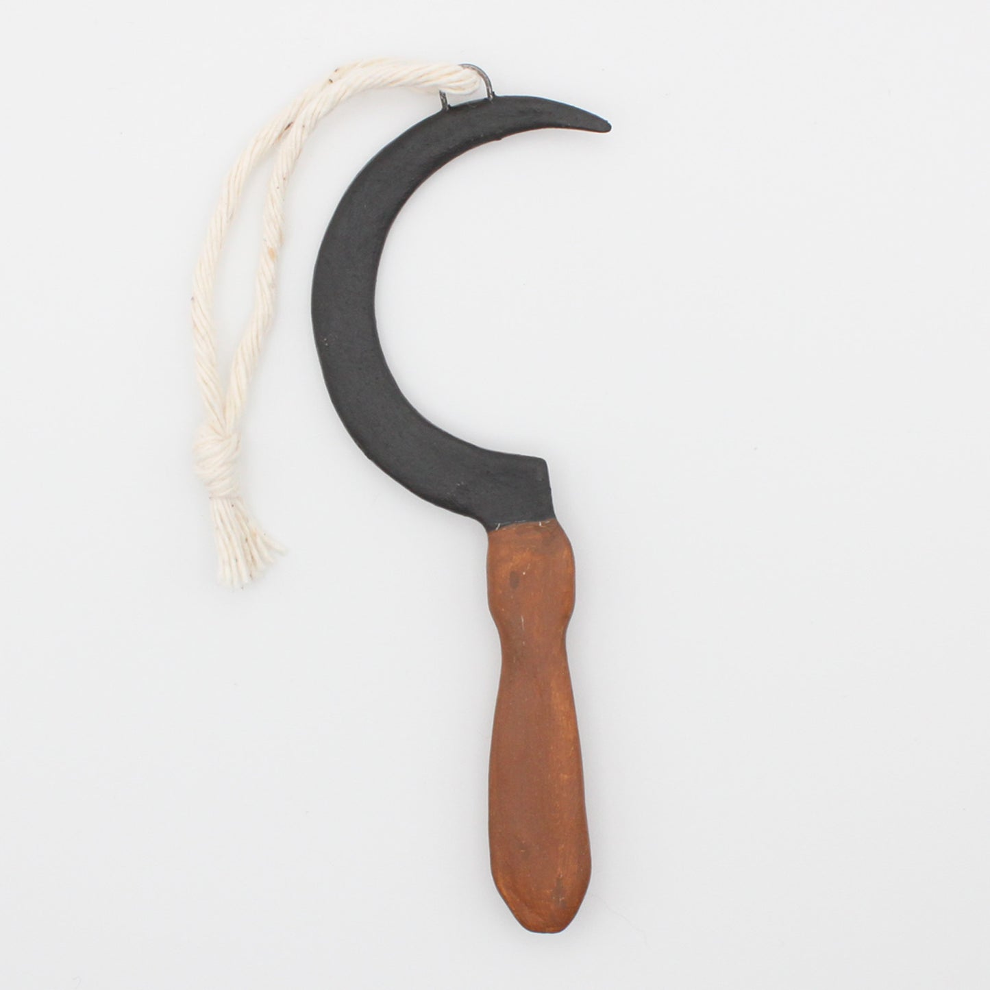 Mini Porcelain Sickle Wall Decor