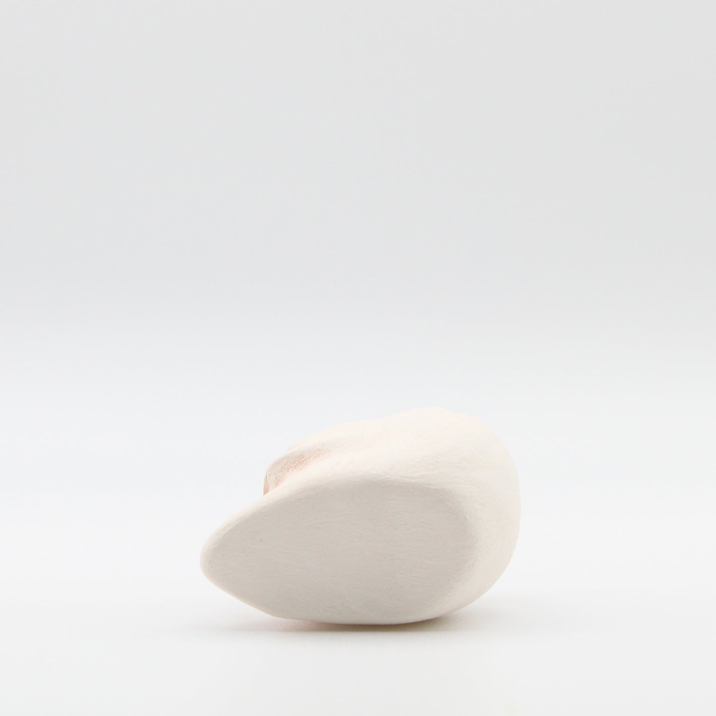 Mini Ceramic Skull Bottle